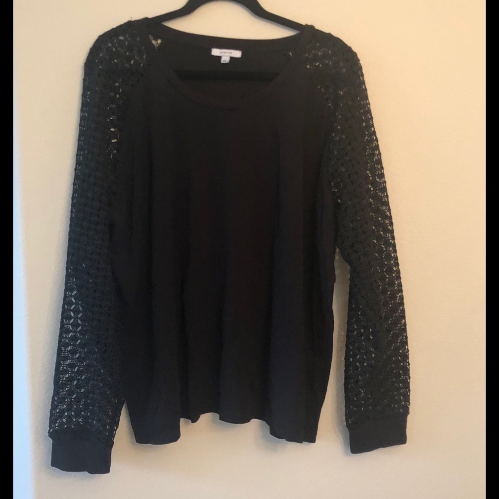 Stella & Dot Amie Lace Shirt